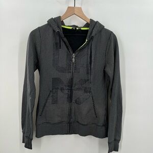 Vans Off The Wall Zip-Up Hoodie Jacket Vintage Rare